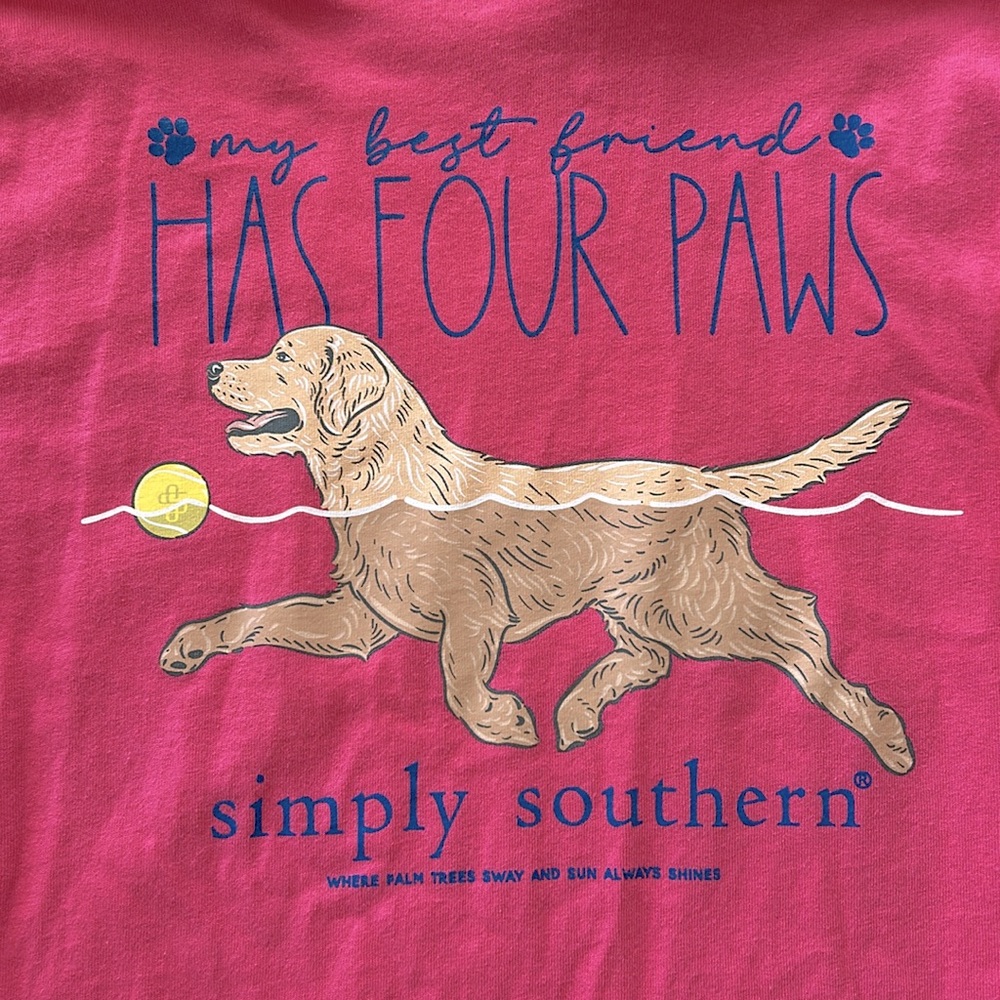 Girls Simply Southern Long Sleeve Tee - Picture 2 of 5